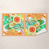 Citrus explosie badhanddoek (Badhanddoek)