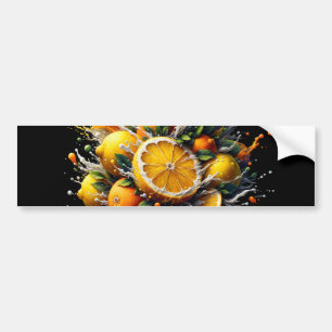 Citrus explosie bumpersticker
