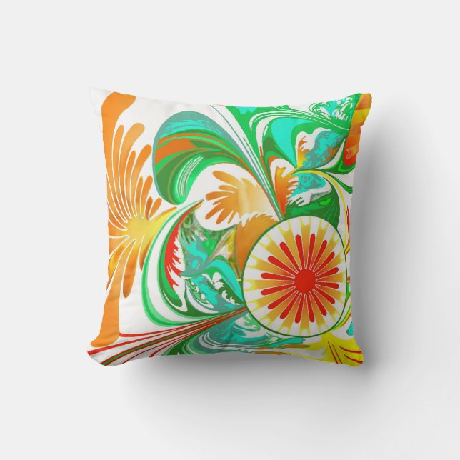 Citrus explosie kussen (Voorkant)