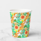 Citrus explosie papieren bekers (Achterkant)