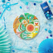 Citrus explosie papieren bordje (Feest)