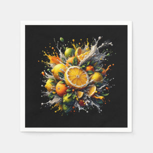 Citrus explosie servet