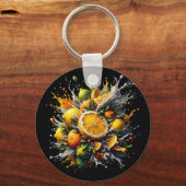 Citrus explosie sleutelhanger (Achterkant)