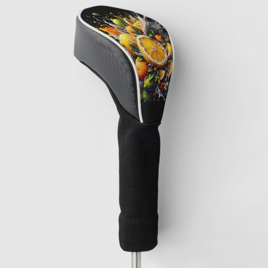 Citrus Explosion Golfheadcover (Schuin)