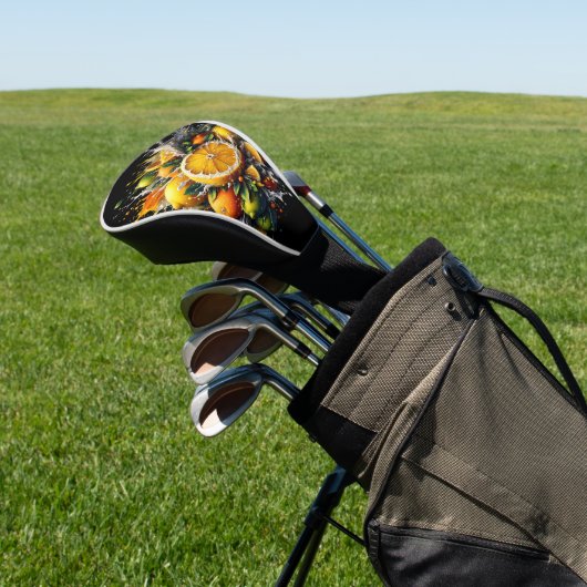 Citrus Explosion Golfheadcover (Insitu)