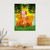 Citrus fairy poster door meer design (Keuken)
