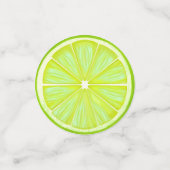 Citrus Feest Helder Citroen Lime Sinaasappel Confe Confetti (Kleine voorkant)