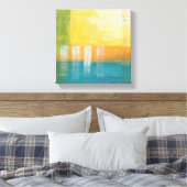 Citrus Fields I Canvas Afdruk (Insitu (Slaapkamer))