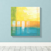 Citrus Fields I Canvas Afdruk (Insitu (Houten vloer))