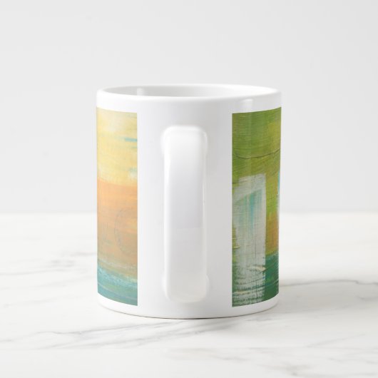 Citrus Fields I Grote Koffiekop (Achterkant)