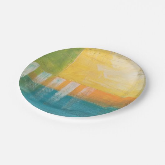 Citrus Fields I Papieren Bordje (Gekanteld)