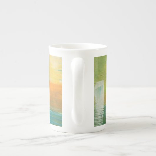 Citrus Fields I Porselein Kop (Achterkant)