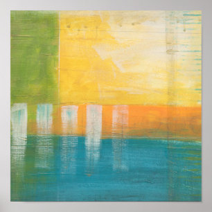 Citrus Fields I Poster