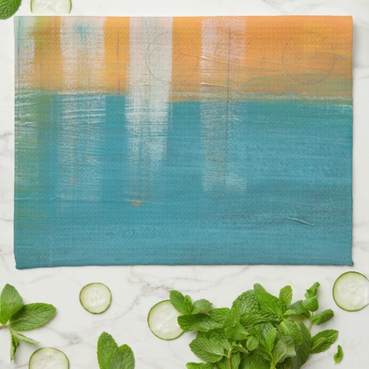 Citrus Fields I Theedoek (Gevouwen)