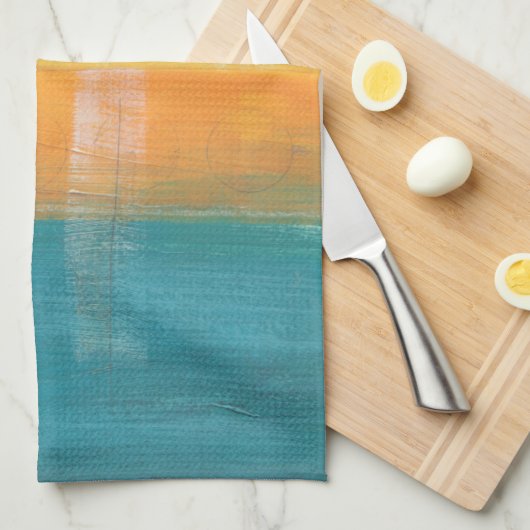 Citrus Fields I Theedoek (Quarter Fold)