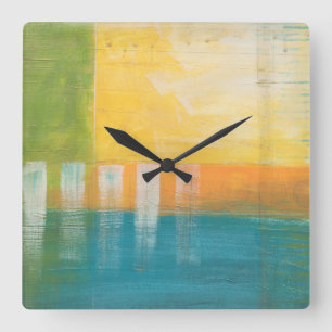 Citrus Fields I Vierkante Klok