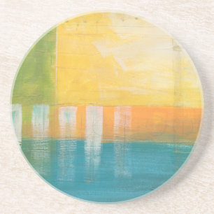 Citrus Fields I Zandsteen Onderzetter