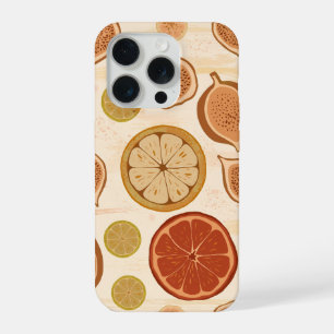 Citrus & Fig Mediterrane Keuken Botanisch iPhone 15 Pro Case