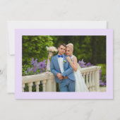 Citrus Floral Garden Wedding Bedankkaart (Achterkant)