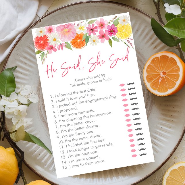 Citrus Floral zei ze dat ze bruidsspel zei (Creator heeft geüpload)