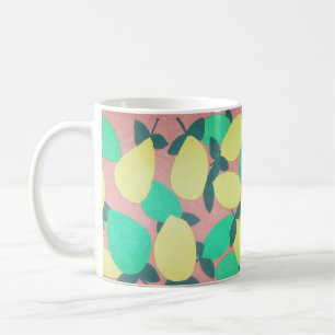 Citrus Fresh Pattern Koffiemok