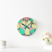 Citrus Fresh Pattern Ronde Klok (Huis)