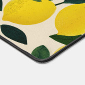 Citrus Fruit Art Summer Lemons Pattern Cheerful Bureaumat (Hoek)