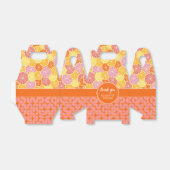 Citrus Fruit - Haar grote Squeeze Douche Bedankdoosjes (Uitgevouwen)