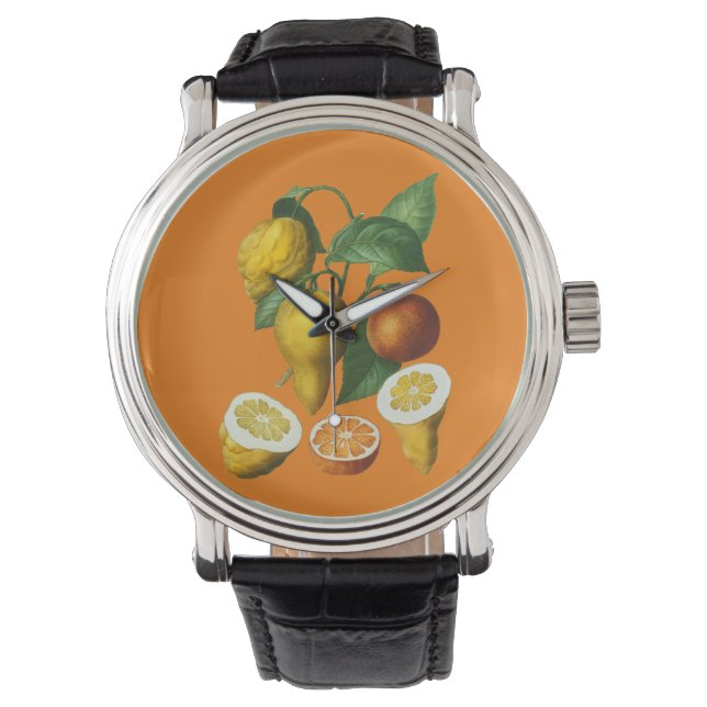 CITRUS FRUIT HORLOGE (Voorkant)