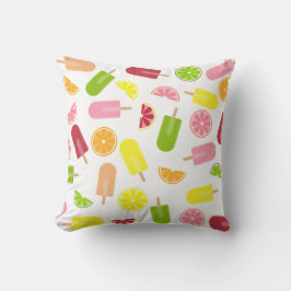 Citrus Fruit Ice Pop Pillow Kussen