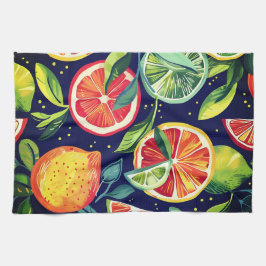 Citrus Fruit Kitchen Towel Theedoek