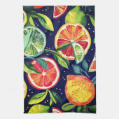 Citrus Fruit Kitchen Towel Theedoek (Verticaal)