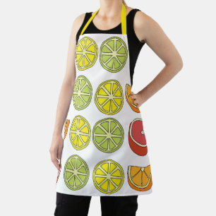 Citrus Fruit Kleurrijke Chef Verjaardag Schort