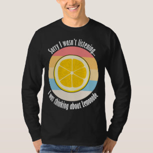 Citrus Fruit Lemon Ironic Quote over Lem T-shirt