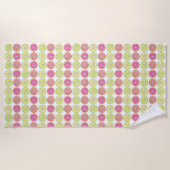 Citrus Fruit Lemon Limoen Oranje Grapefruit Print Strandlaken (Voorkant)