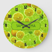 Citrus Fruit, Lemon & Limoen Pattern - Gepersonali