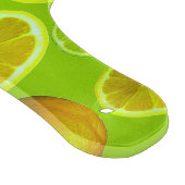 Citrus Fruit, Lemon & Limoen Pattern - Gepersonali Snijplank (Hoek)