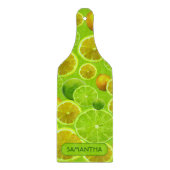 Citrus Fruit, Lemon & Limoen Pattern - Gepersonali Snijplank (Voorkant)