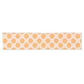 Citrus fruit oranges Table Runner Korte Tafelloper (Horizontaal)