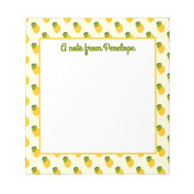 Citrus Fruit Pattern met naam