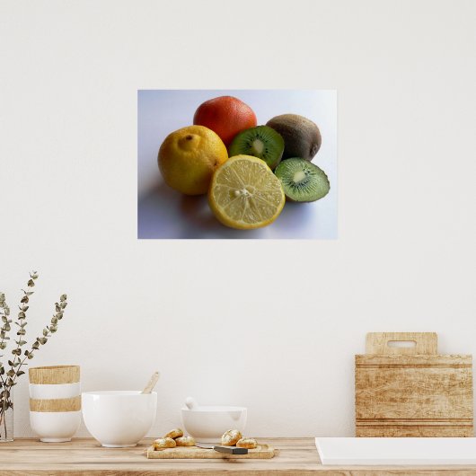 Citrus Fruit Print (Keuken)