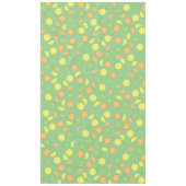 Citrus Fruit Slice Cute First Birthday Lemon Limoe Tafelkleed (Voorkant)