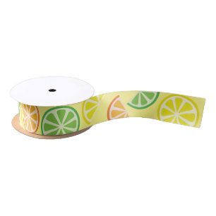 Citrus Fruit Slice Lemon Limoen Oranje lint