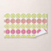 Citrus Fruit Slice Oranje Lemon Limoen Grapefruit Bad Handdoek (Handdoek)