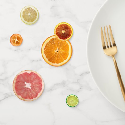 Citrus Fruit Slices Confetti (Groep)