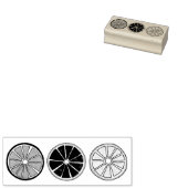 Citrus Fruit Slices Oranje Grapefruit Lemon Limoen Rubberstempel (Gestempeld)