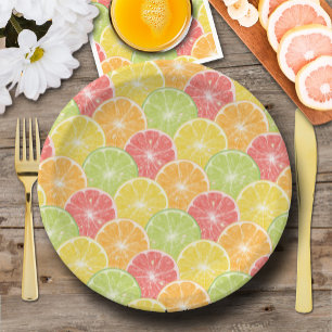 Citrus Fruit Slices Papieren Bordje