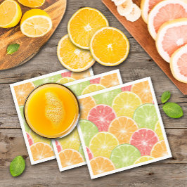 Citrus Fruit Slices Servet