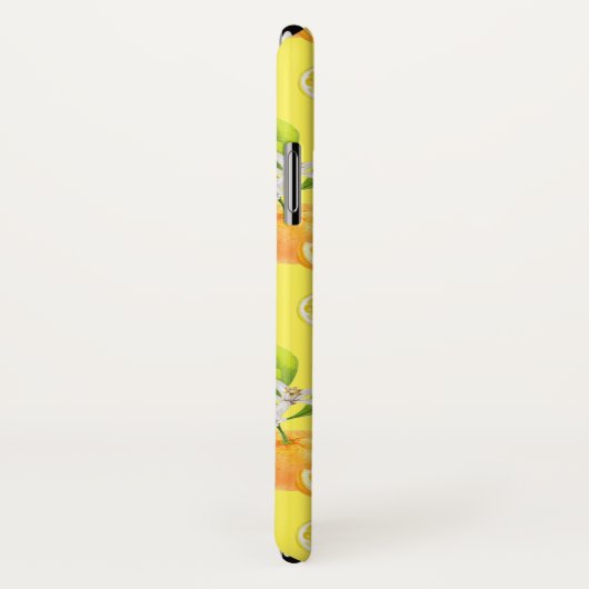 Citrus Fruits Art Sinaasappels and Lemons Patten Case-Mate iPhone Case (Achterkant / rechts)