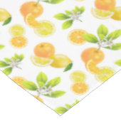 Citrus Fruits Art Sinaasappels and Lemons Patten Tafelkleed (Gekanteld)